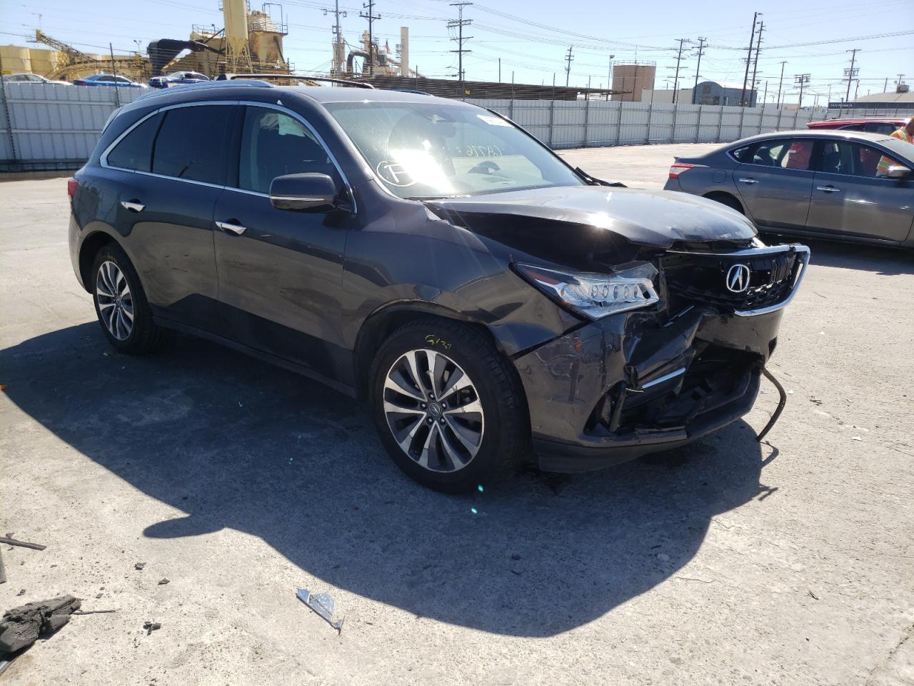ACURA MDX TECHNO 2016 with VIN 5FRYD3H49GB008270 - Photo from auction