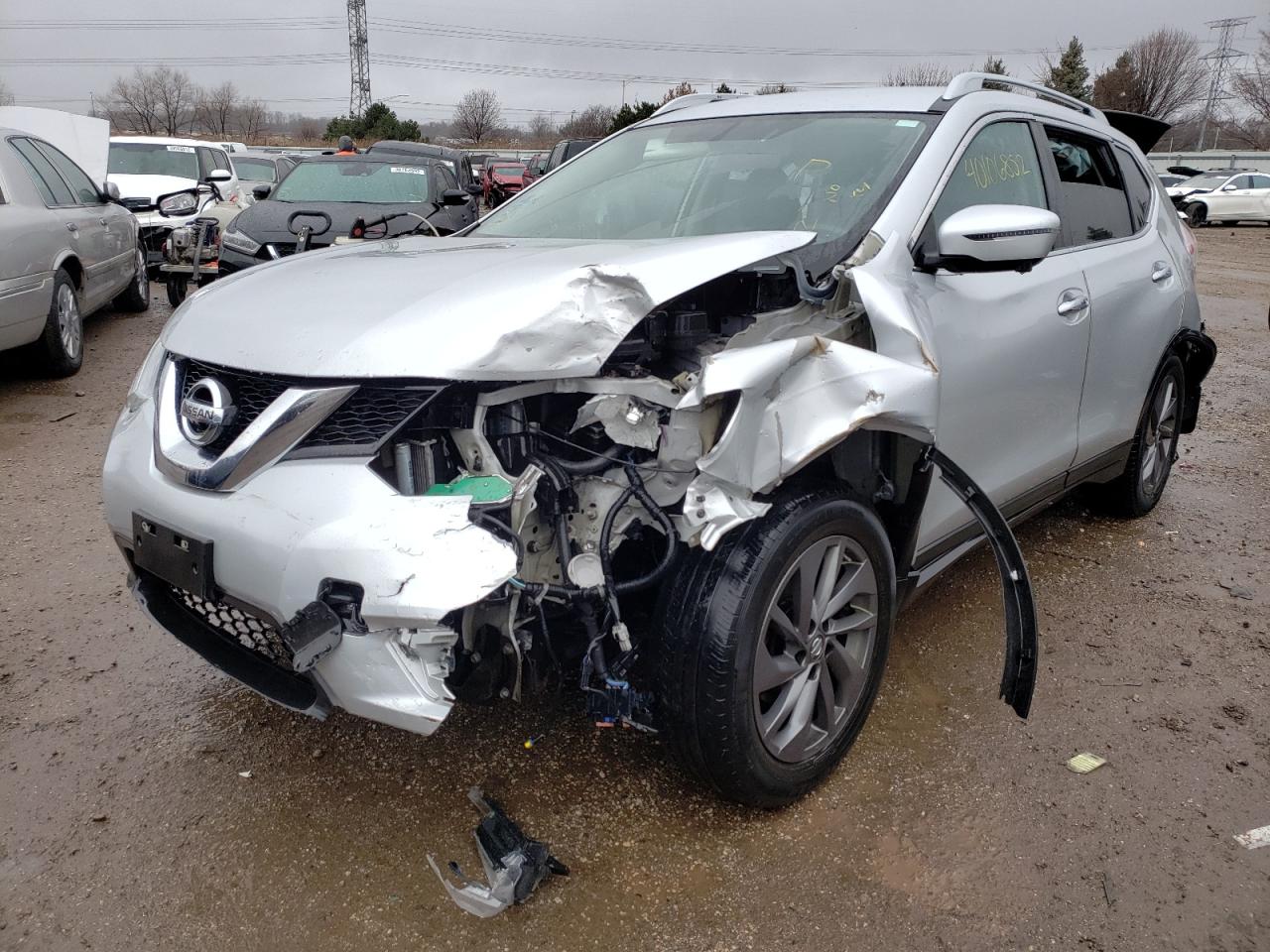 Photo 2 from auction – 2016 NISSAN ROGUE S with VIN 5N1AT2MV3GC774857