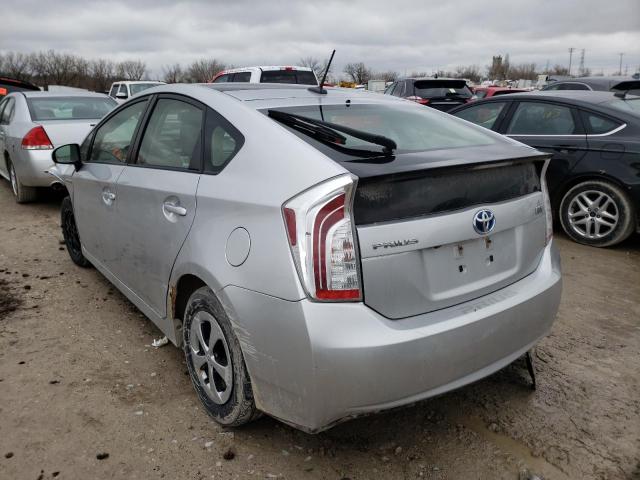 Photo 3 from auction – 2013 TOYOTA PRIUS with VIN JTDKN3DU6D5643101