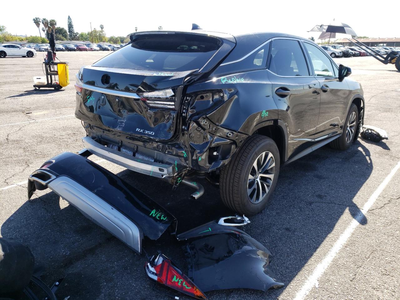 Photo 4 from auction – 2022 LEXUS RX 350 BAS with VIN 2T2AZMAA0NC219249