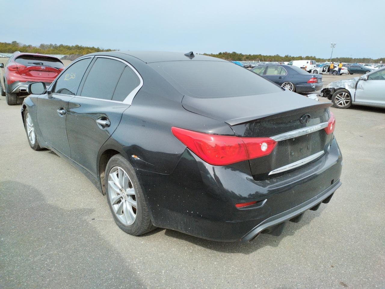 Photo 3 from auction – 2015 INFINITI Q50 BASE with VIN JN1BV7AP7FM340412