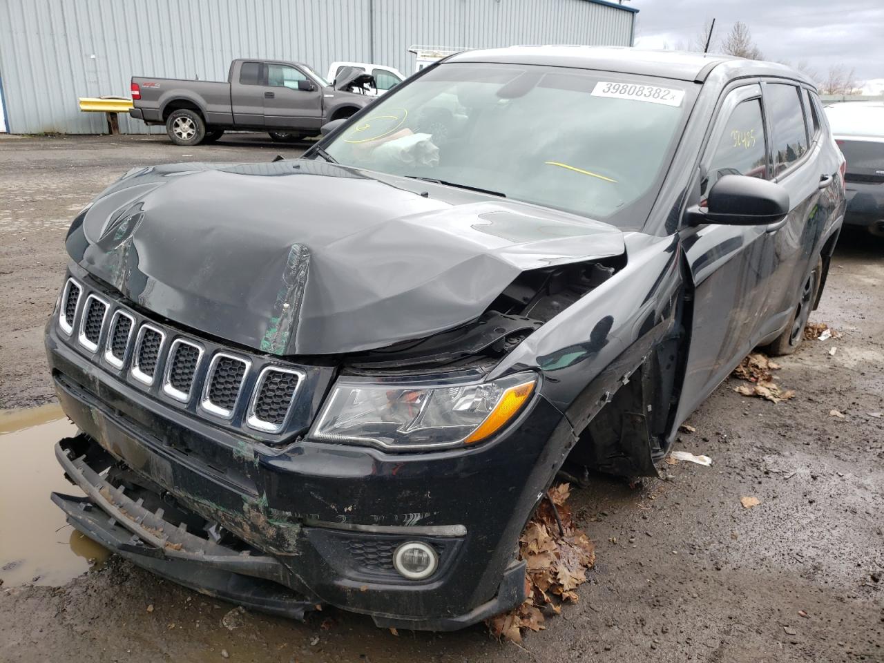 Photo 2 from auction – 2021 JEEP COMPASS SP with VIN 3C4NJDAB0MT527197