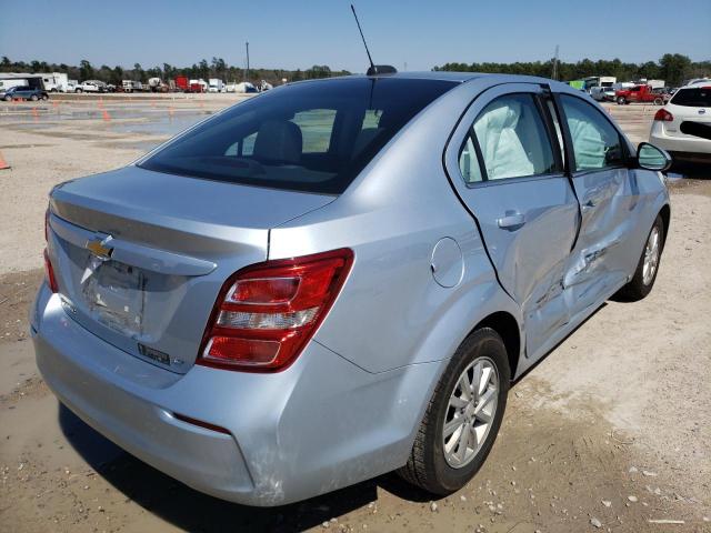Photo 4 from auction – 2017 CHEVROLET SONIC LT with VIN 1G1JD5SH8H4117590