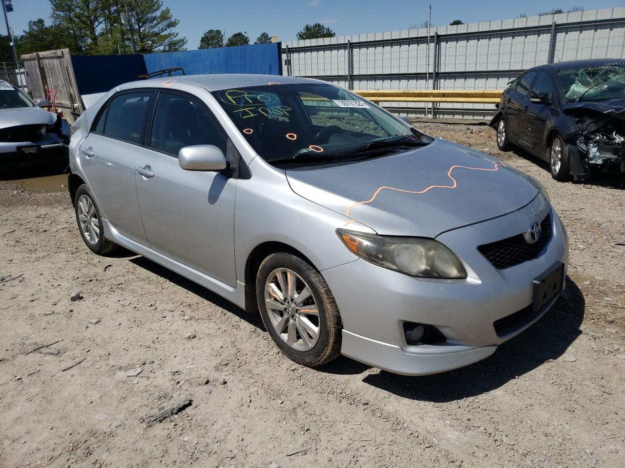 TOYOTA COROLLA BA 2010 with VIN 2T1BU4EEXAC247414 - Photo from auction