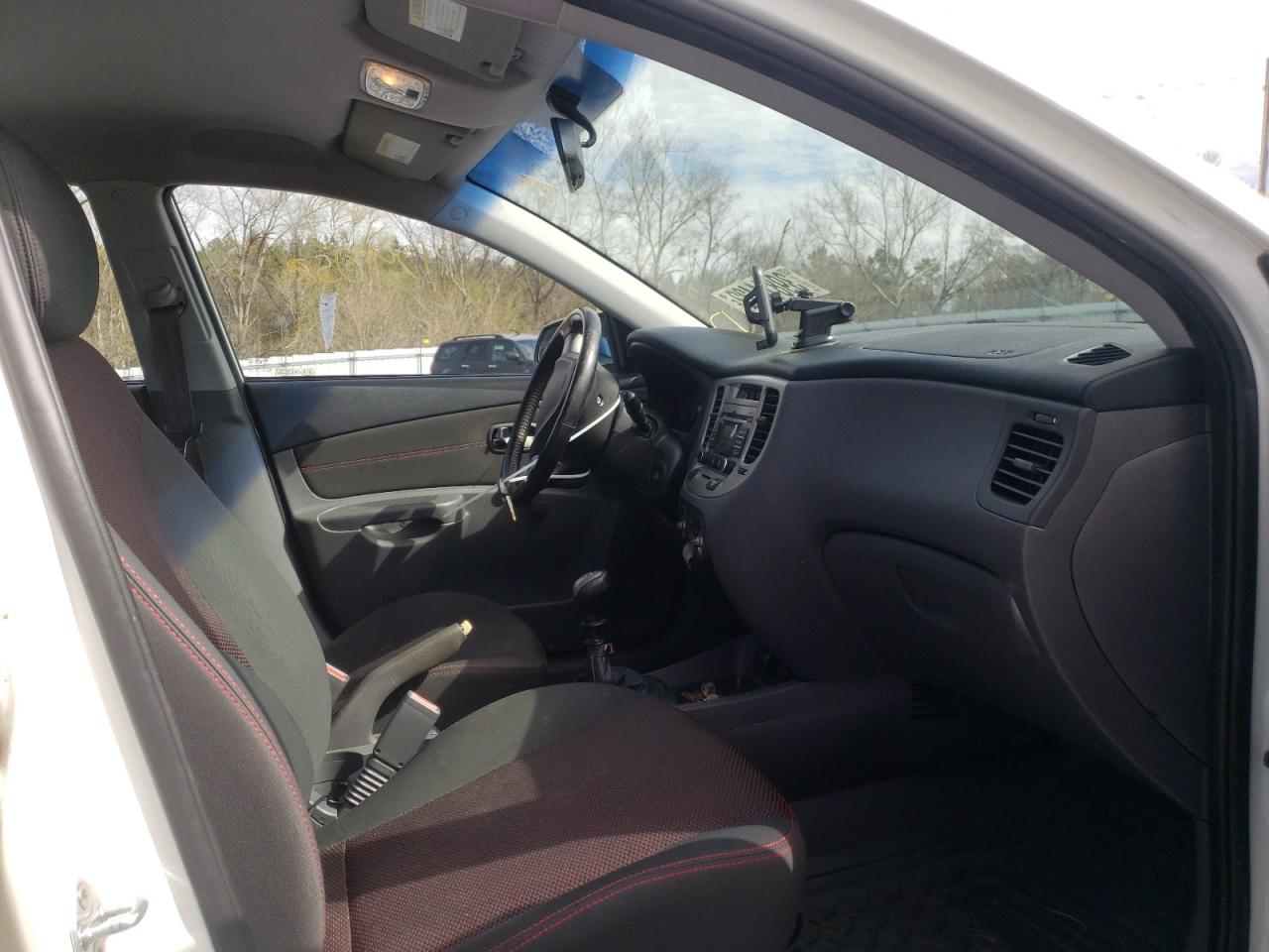 Photo 5 from auction – 2009 KIA RIO BASE with VIN KNADE223296505082