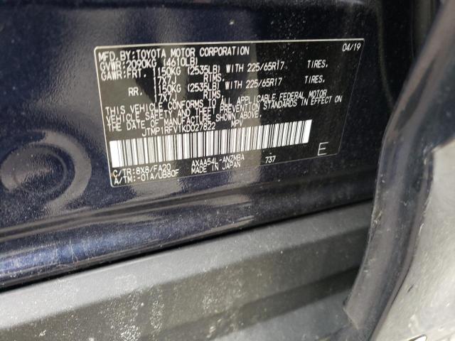 Photo 10 from auction – 2019 TOYOTA RAV4 XLE with VIN JTMP1RFV1KD027822