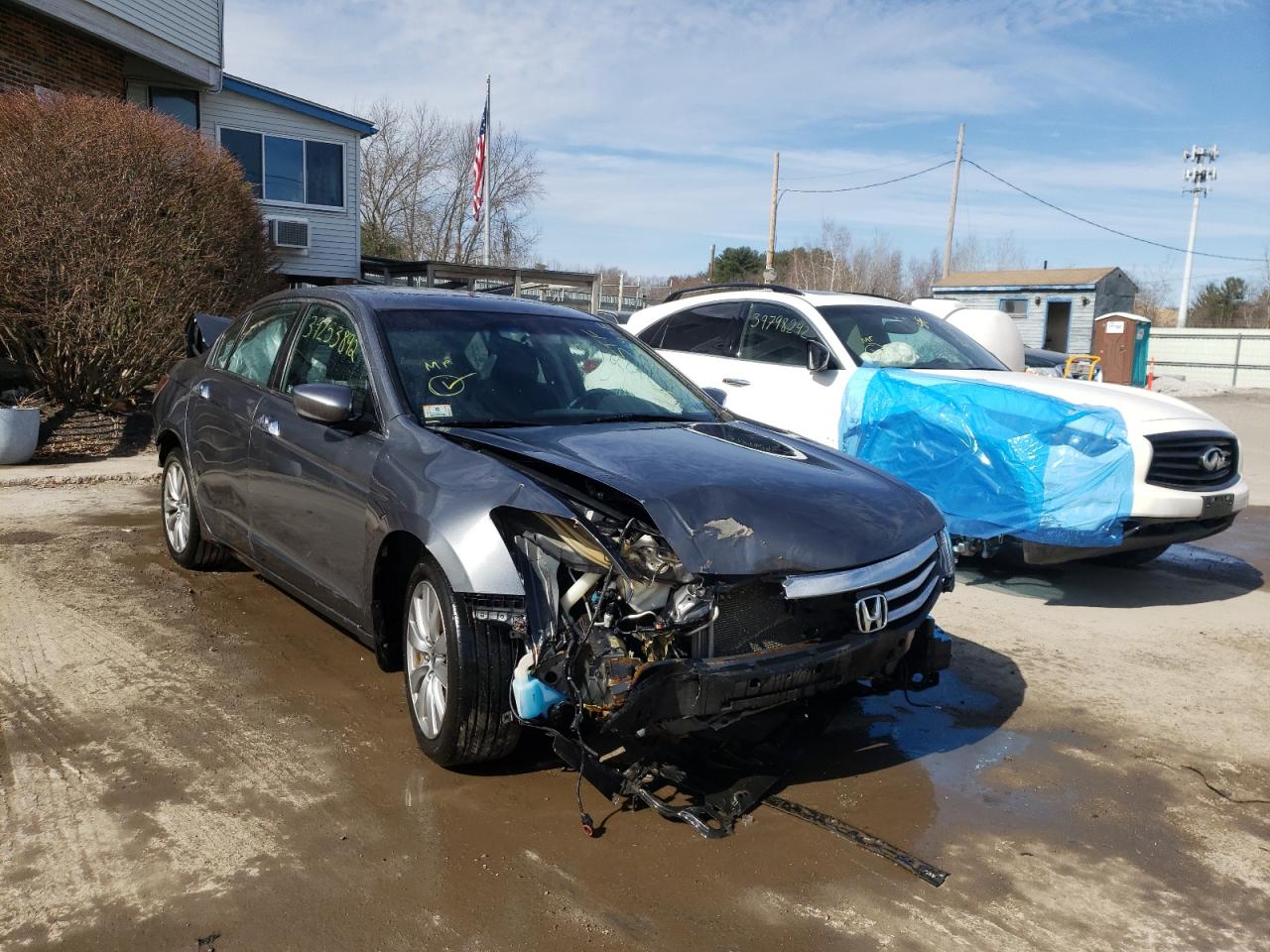HONDA ACCORD EX 2012 with VIN 1HGCP3F74CA003210 - Photo from auction