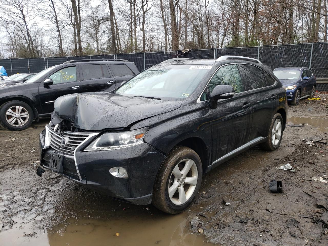 Photo 2 from auction – 2013 LEXUS RX 350 BAS with VIN 2T2BK1BA8DC157457