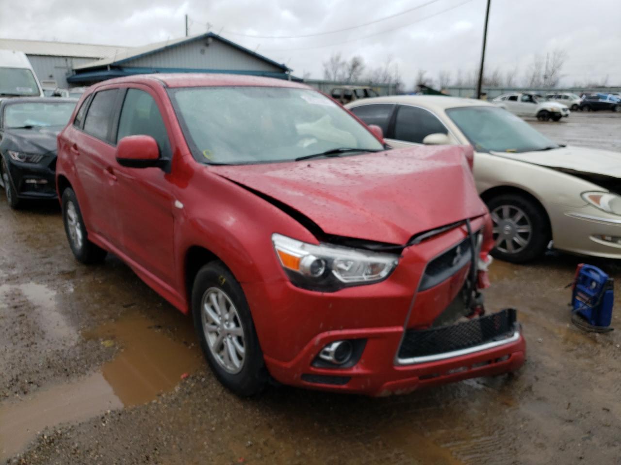 MITSUBISHI OUTLANDER 2011 with VIN JA4AP3AU8BZ003689 - Photo from auction