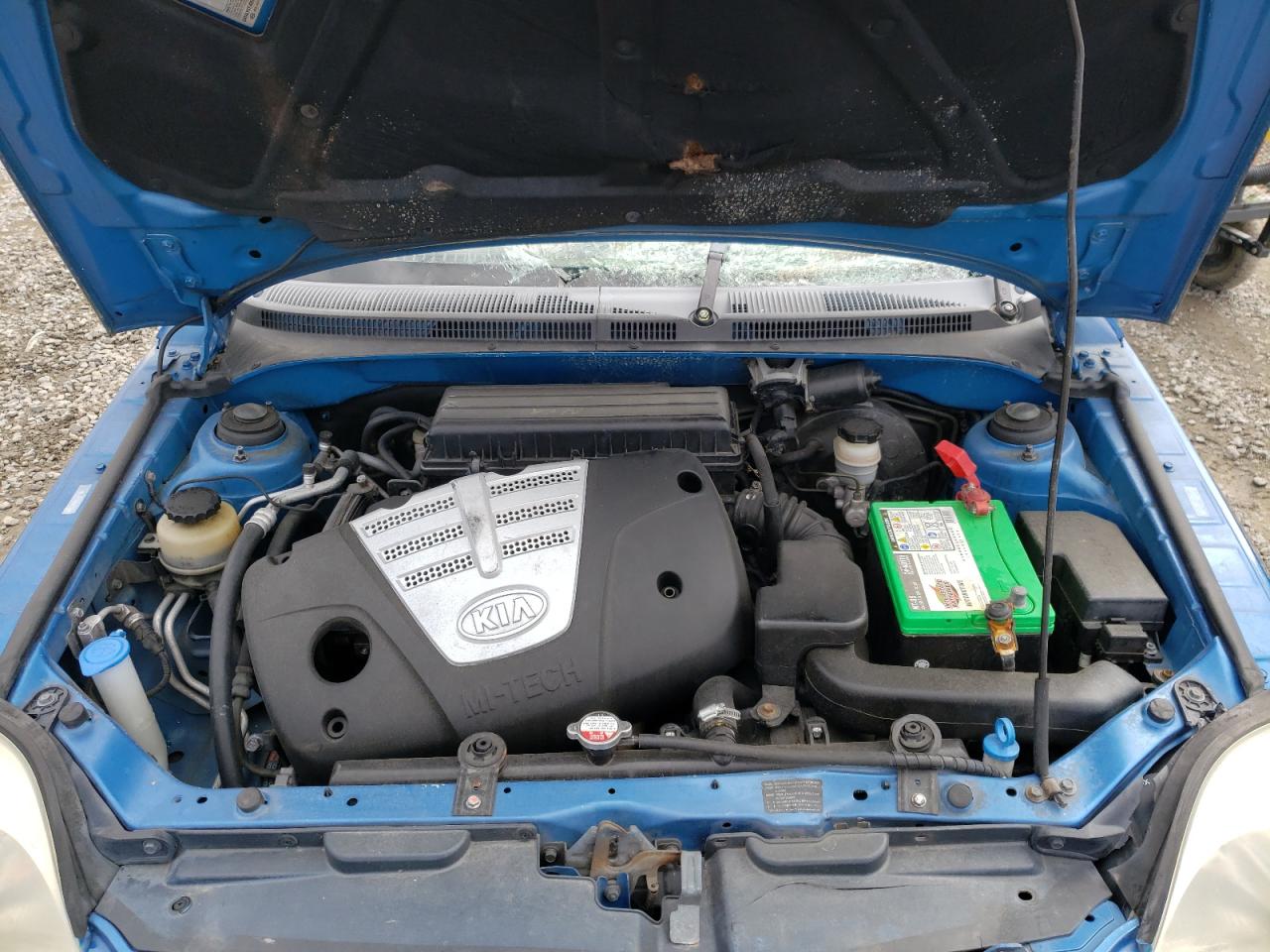 Photo 7 from auction – 2004 KIA RIO CINCO with VIN KNADC165X46225818
