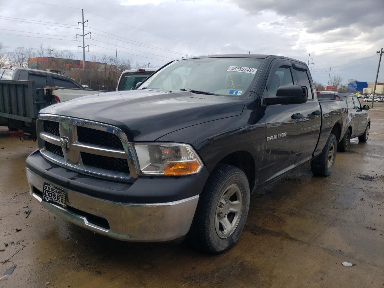 Photo 2 from auction – 2011 DODGE RAM 1500 with VIN 1D7RV1GP4BS548811