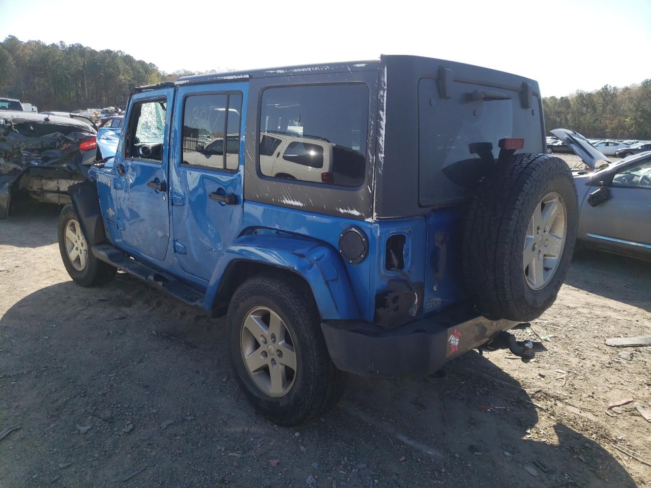 Photo 3 from auction – 2014 JEEP WRANGLER U with VIN 1C4BJWDG8EL180317