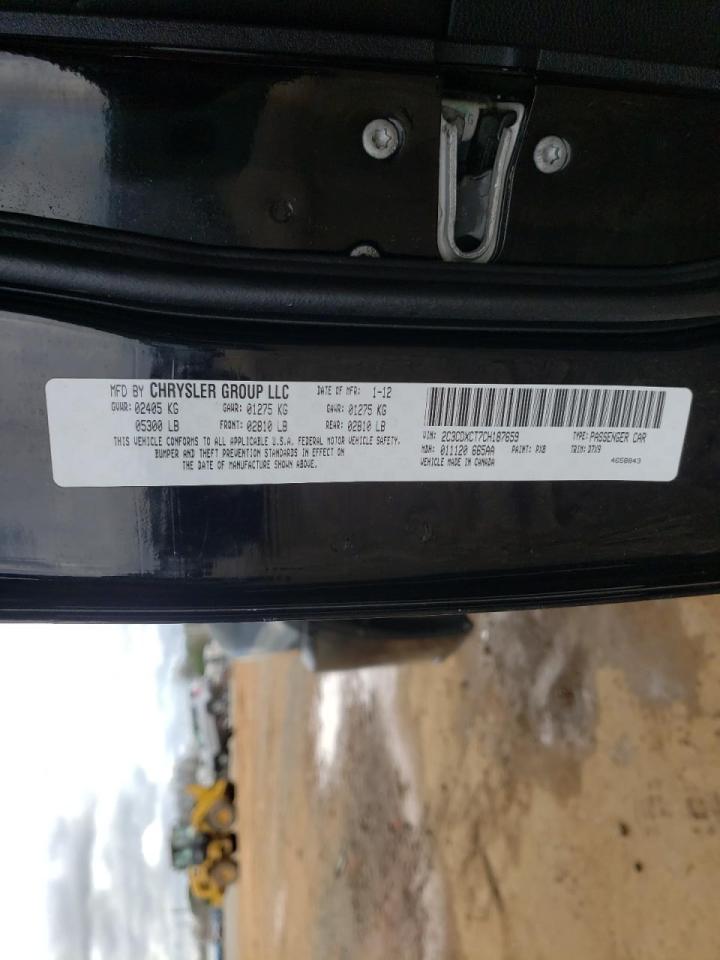 Photo 10 from auction – 2012 DODGE CHARGER R/ with VIN 2C3CDXCT7CH187659