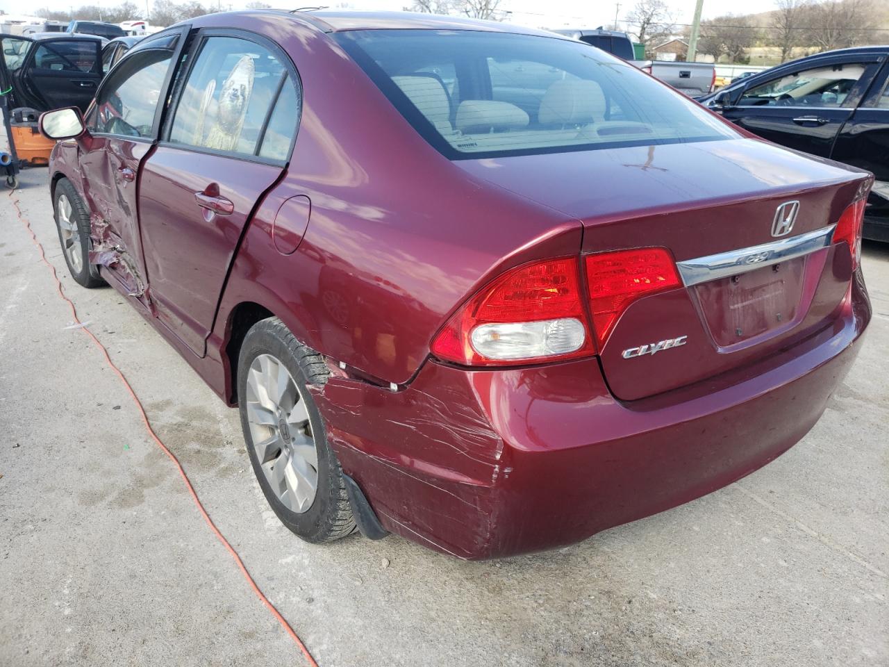 Photo 3 from auction – 2011 HONDA CIVIC EX with VIN 19XFA1F83BE021512