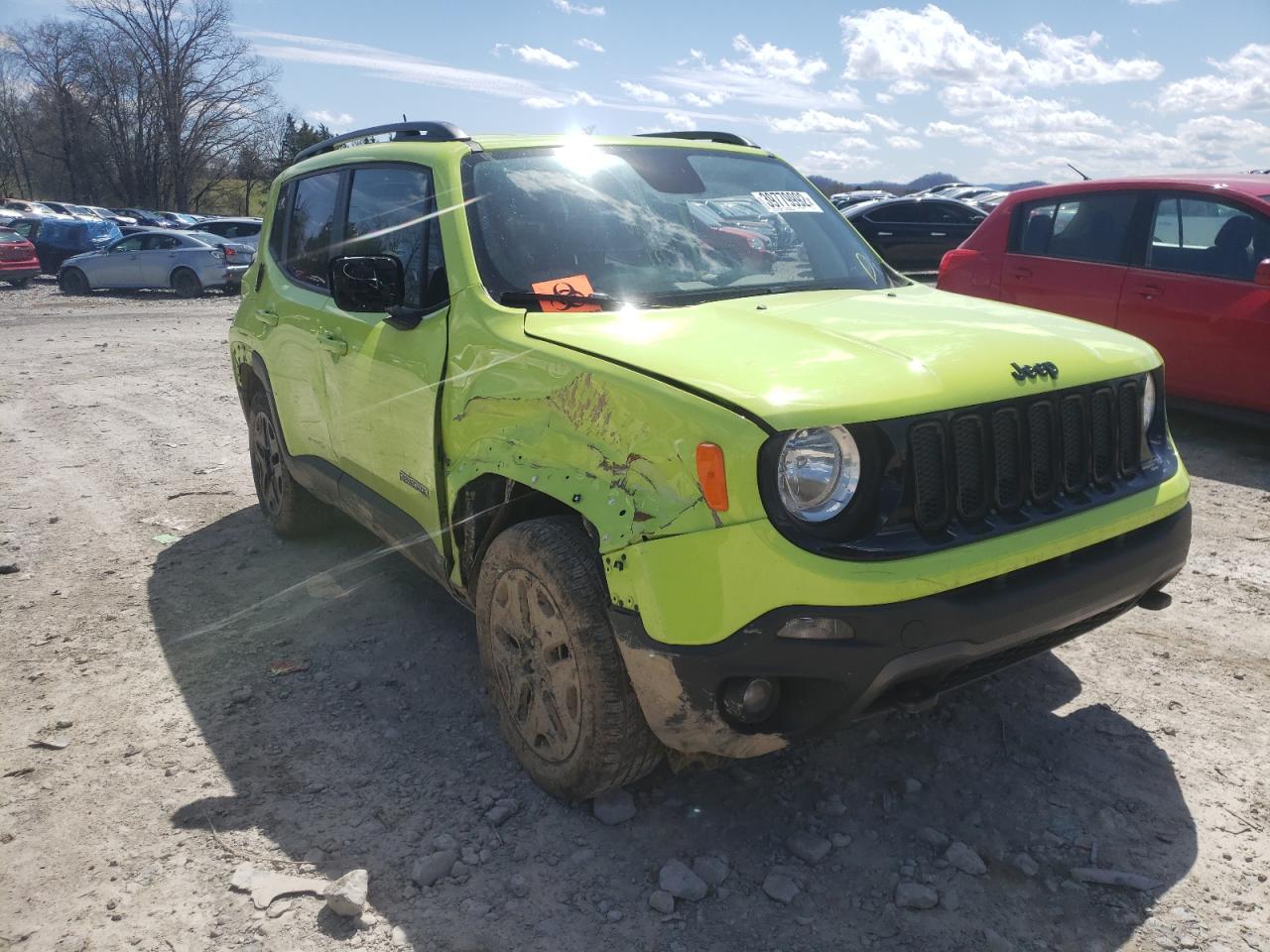 JEEP RENEGADE S 2018 with VIN ZACCJBAB6JPJ07715 - Photo from auction