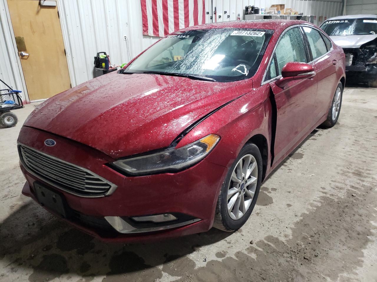 Photo 2 from auction – 2017 FORD FUSION with VIN 3FA6P0HD5HR367734
