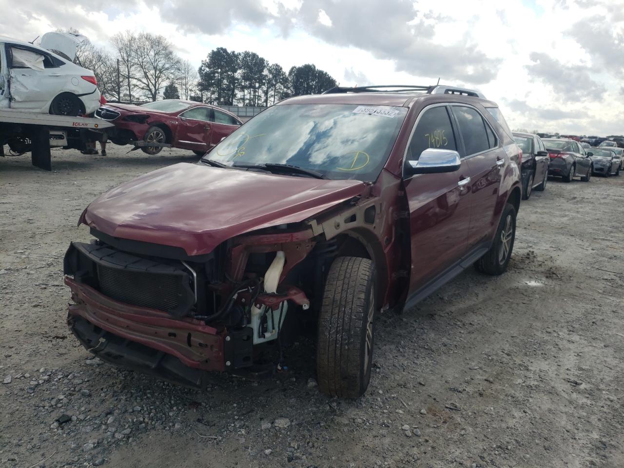 Photo 2 from auction – 2016 CHEVROLET EQUINOX LT with VIN 2GNFLGEK2G6173273