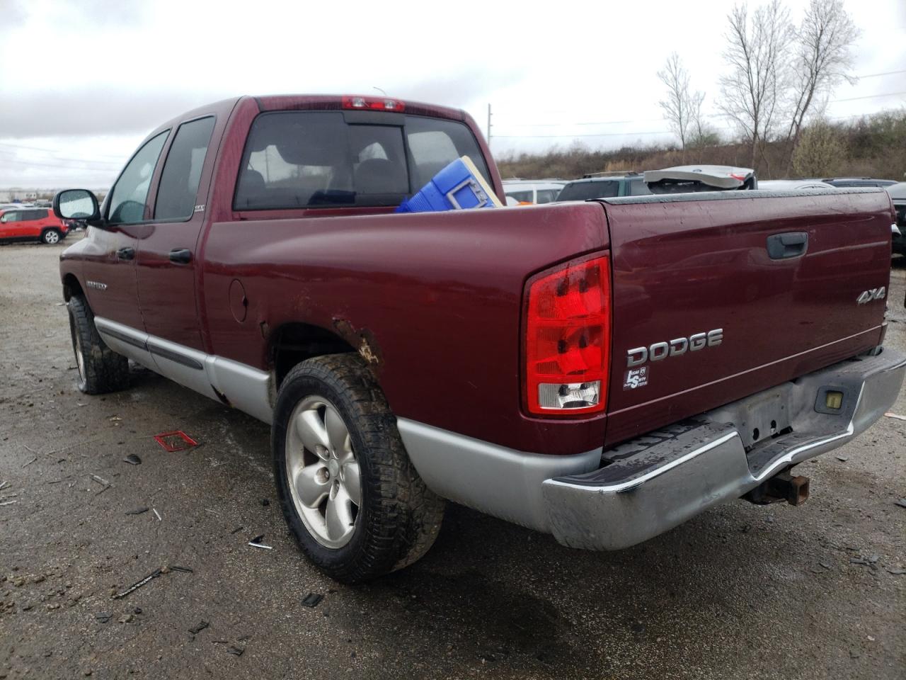 Photo 3 from auction – 2002 DODGE RAM 1500 with VIN 1D7HU18Z92J187192
