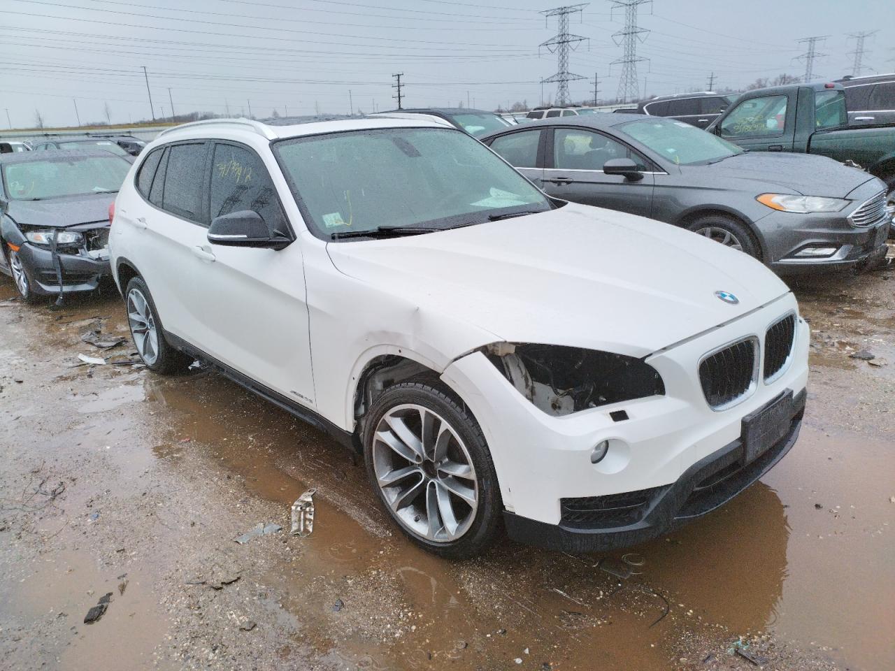 BMW X1 XDRIVE2 2014 with VIN WBAVL1C59EVY20093 - Photo from auction