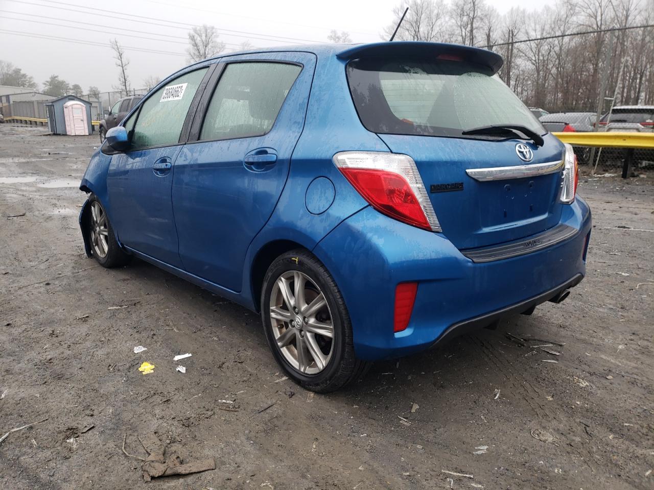 Photo 3 from auction – 2012 TOYOTA YARIS with VIN JTDKTUD32CD512884