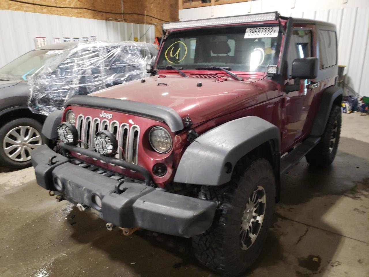 Photo 2 from auction – 2012 JEEP WRANGLER S with VIN 1C4AJWAG2CL235695