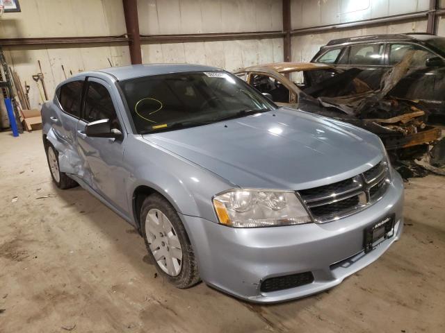 DODGE AVENGER SE 2013 with VIN 1C3CDZAB3DN530482 - Photo from auction