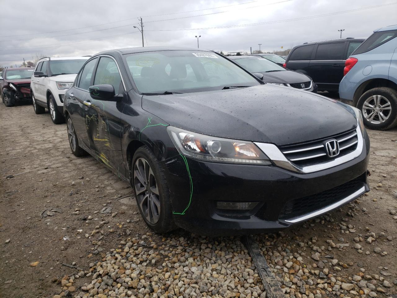 HONDA ACCORD SPO 2014 with VIN 1HGCR2F53EA004614 - Photo from auction