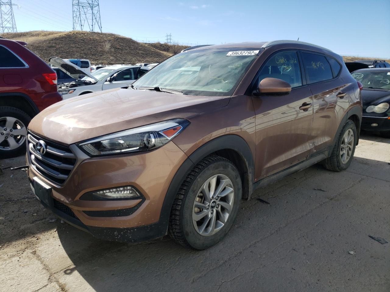 Photo 2 from auction – 2016 HYUNDAI TUCSON LIM with VIN KM8J3CA43GU226045
