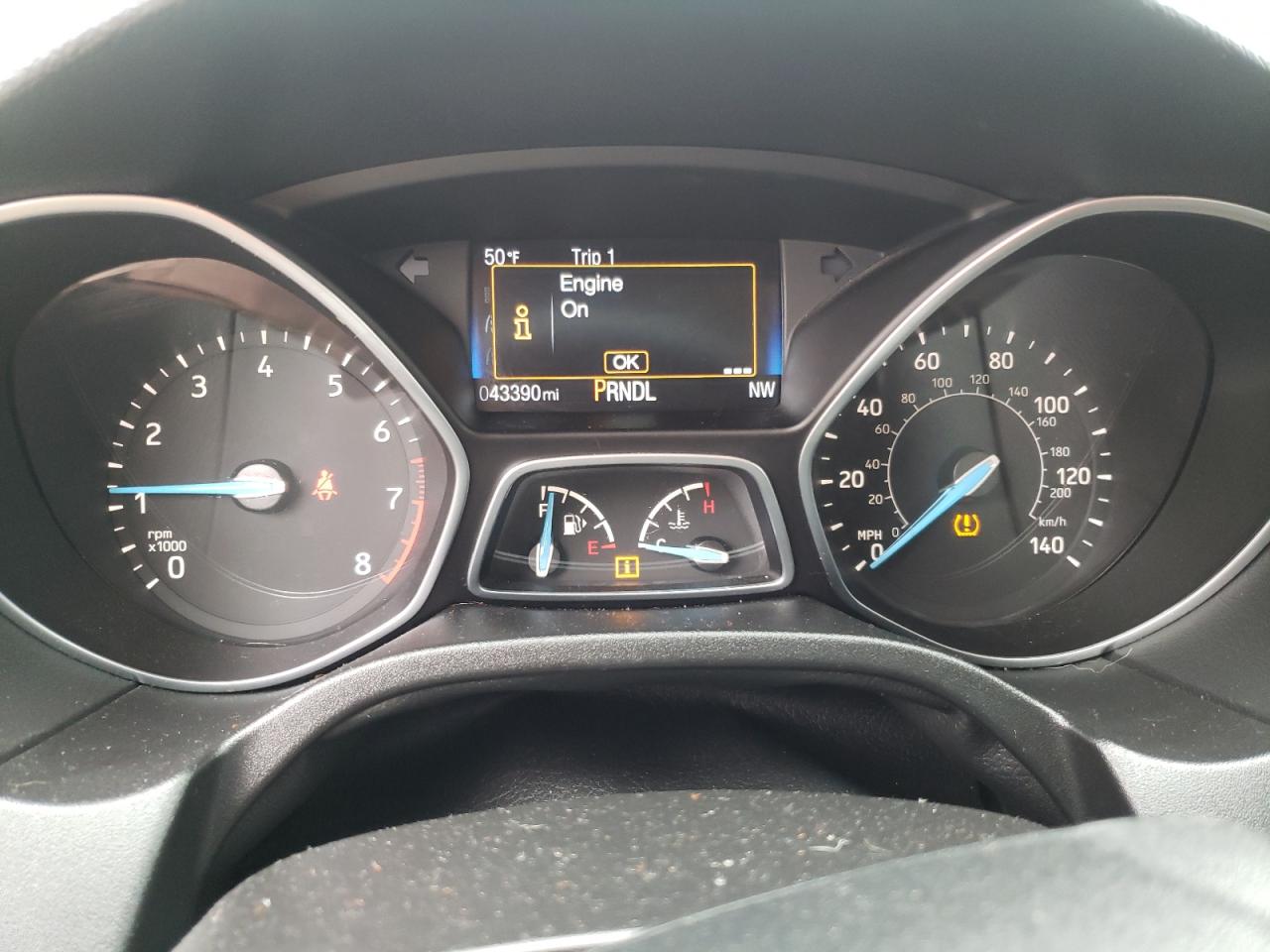 Photo 8 from auction – 2017 FORD FOCUS SE with VIN 1FADP3F20HL335783