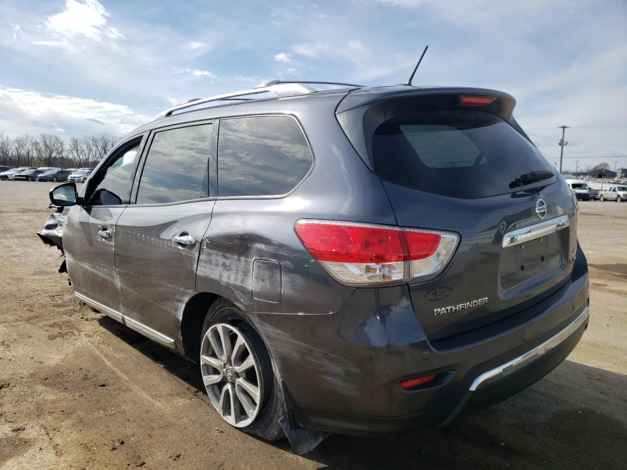 Photo 3 from auction – 2013 NISSAN PATHFINDER with VIN 5N1AR2MMXDC626349