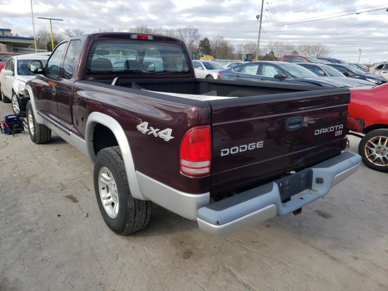 Photo 3 from auction – 2004 DODGE DAKOTA SLT with VIN 1D7HG42N24S713853