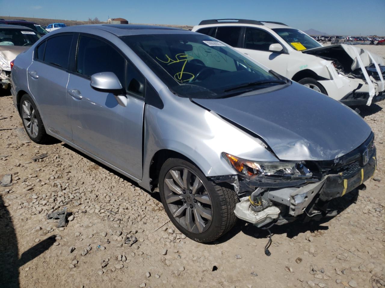 HONDA CIVIC SI 2012 with VIN 2HGFB6E53CH700978 - Photo from auction