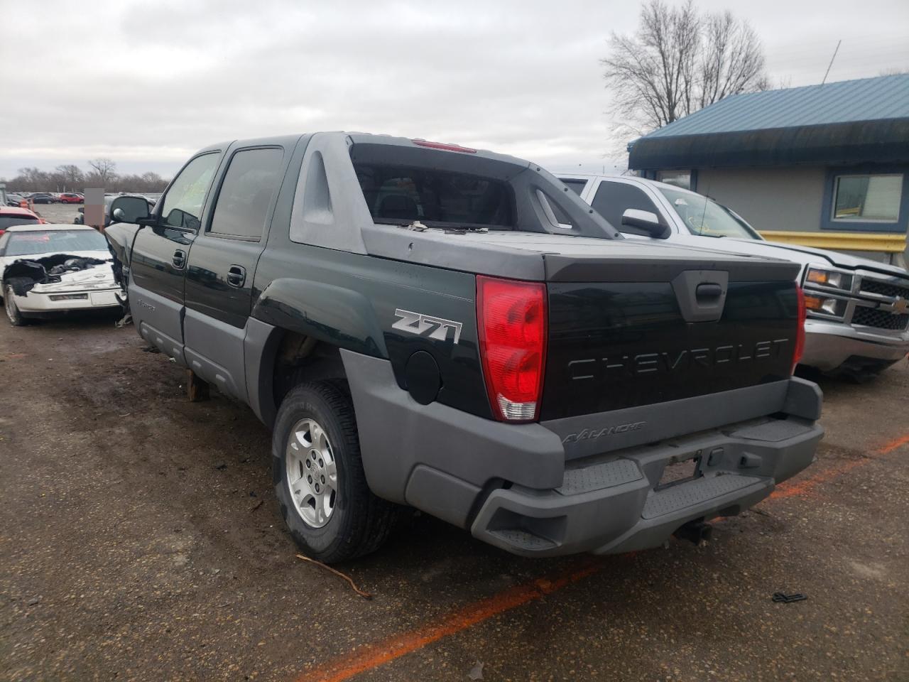 Photo 3 from auction – 2002 CHEVROLET AVALANCHE with VIN 3GNEK13T32G195108