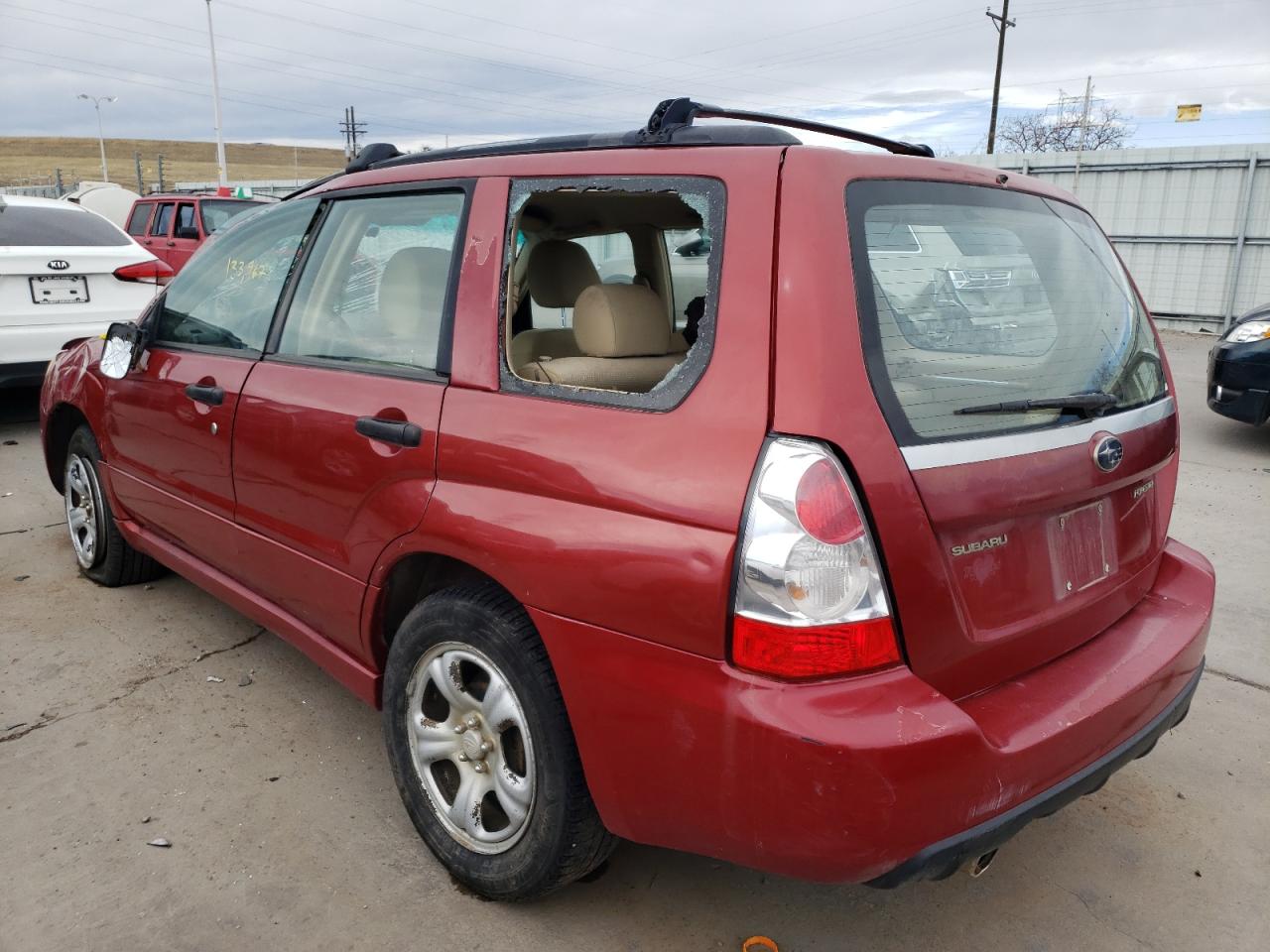 Photo 3 from auction – 2007 SUBARU FORESTER 2 with VIN JF1SG63637G737305