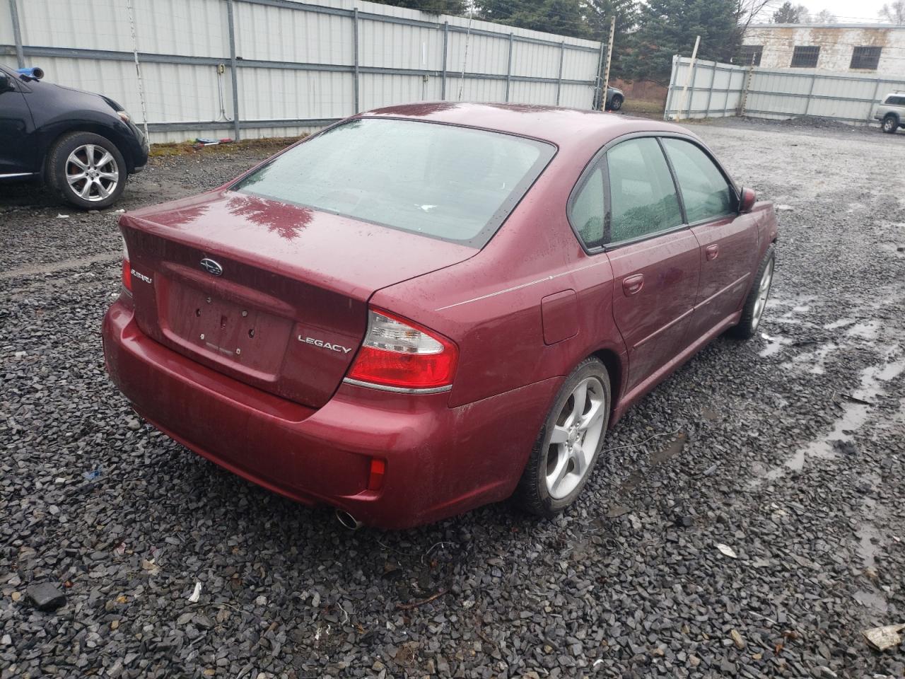 Photo 4 from auction – 2009 SUBARU LEGACY 2.5 with VIN 4S3BL616597236766