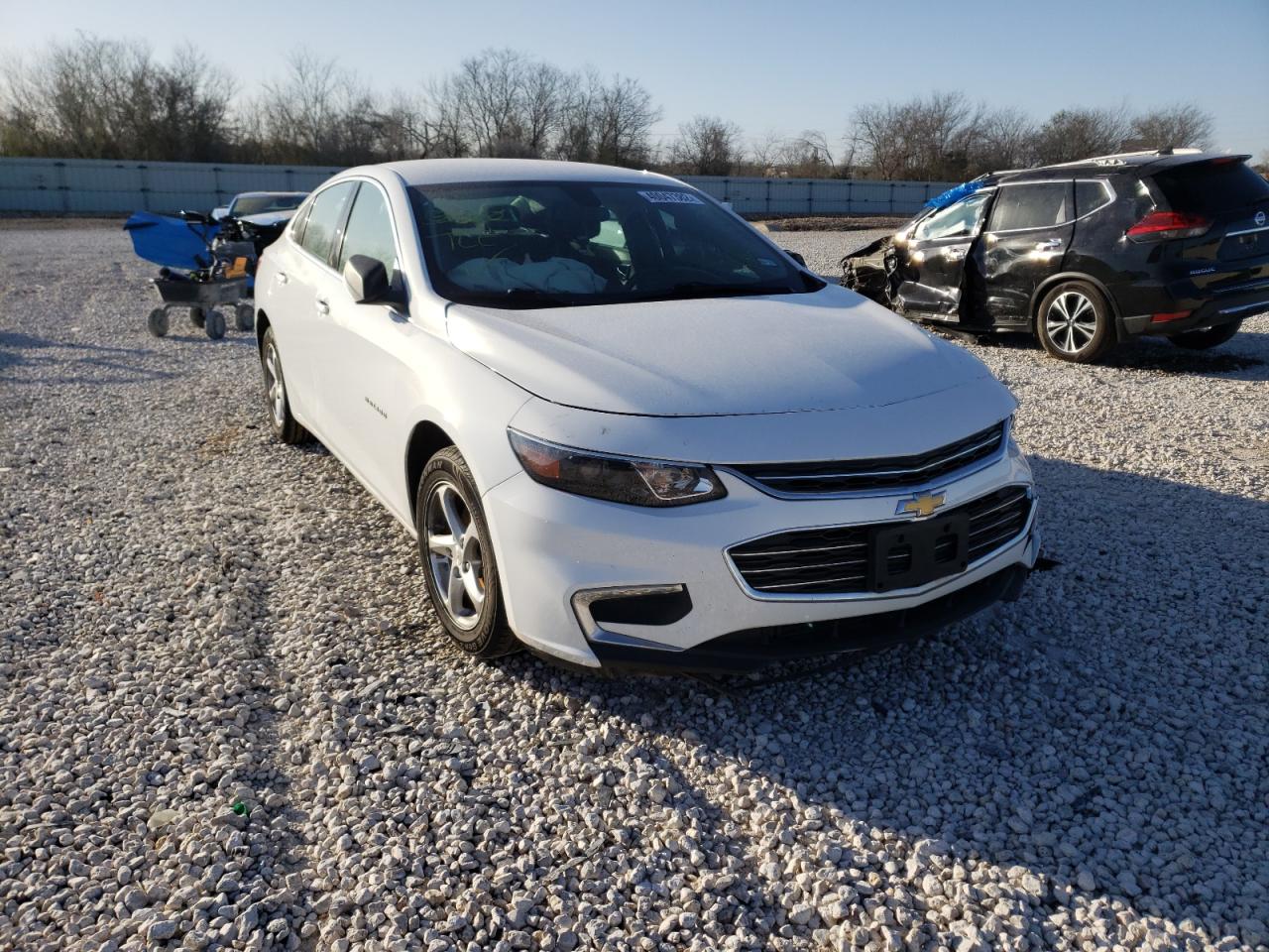 CHEVROLET MALIBU LS 2017 with VIN 1G1ZB5ST7HF220775 - Photo from auction