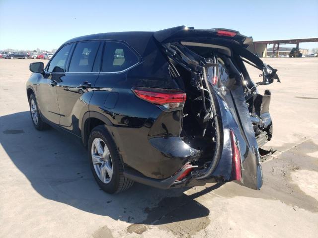 Photo 3 from auction – 2020 TOYOTA HIGHLANDER with VIN 5TDCZRAH3LS504412