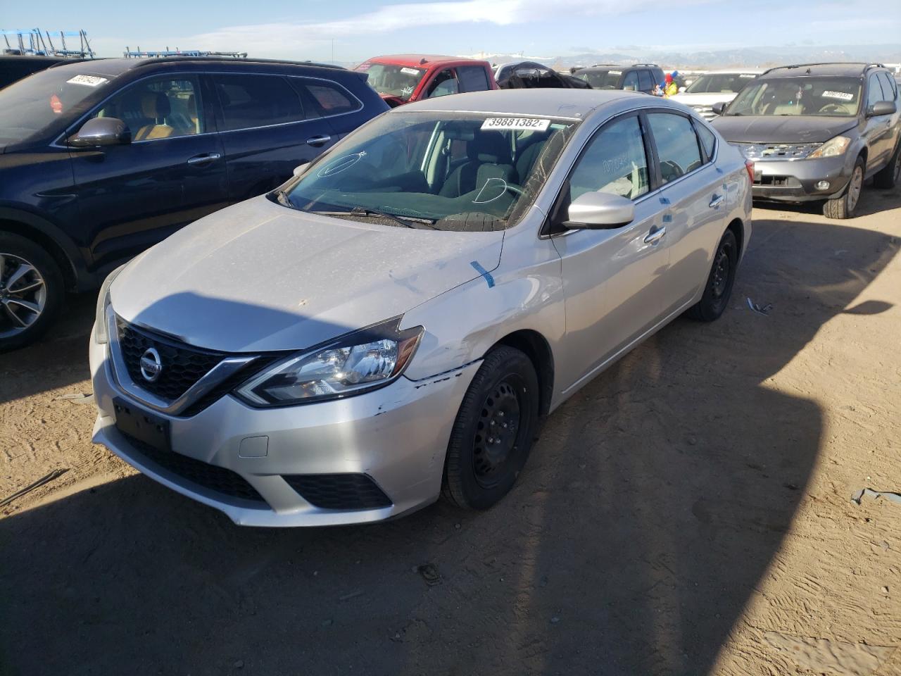 Photo 2 from auction – 2016 NISSAN SENTRA S with VIN 3N1AB7AP4GY276896