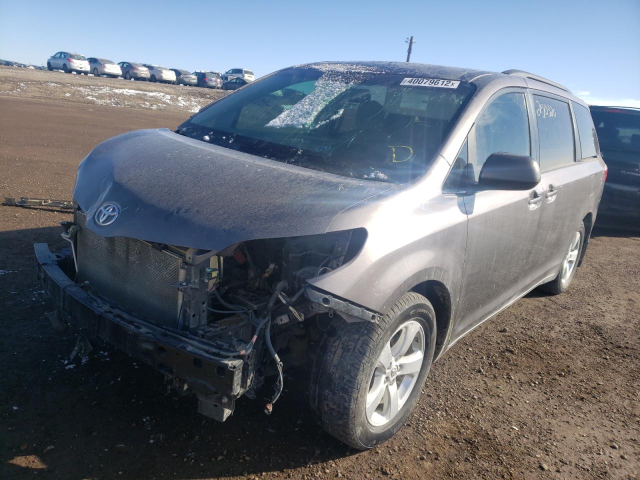 Photo 2 from auction – 2016 TOYOTA SIENNA LE with VIN 5TDKK3DC6GS711606