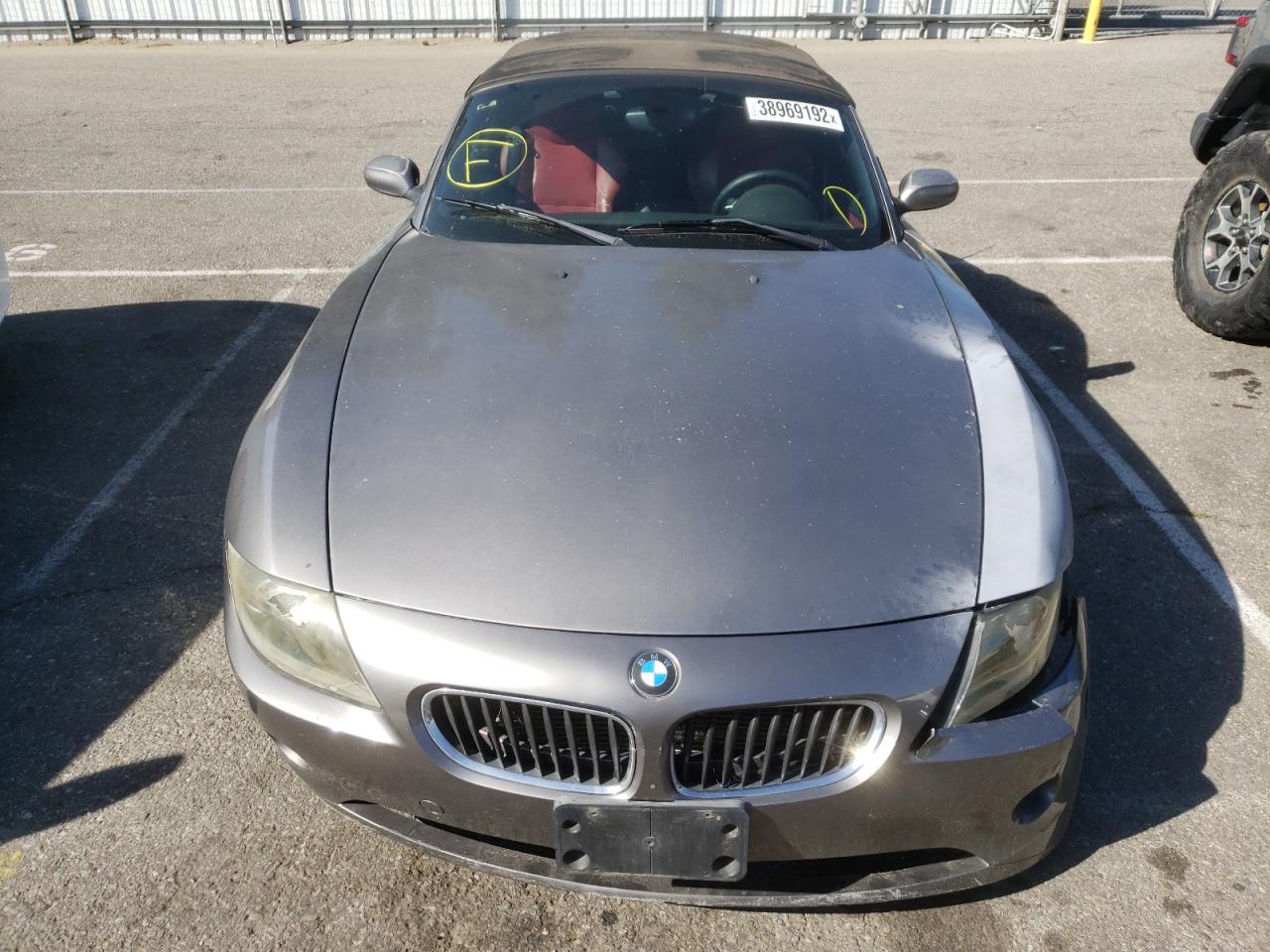 Photo 9 from auction – 2005 BMW Z4 2.5 with VIN 4USBT33545LS55081