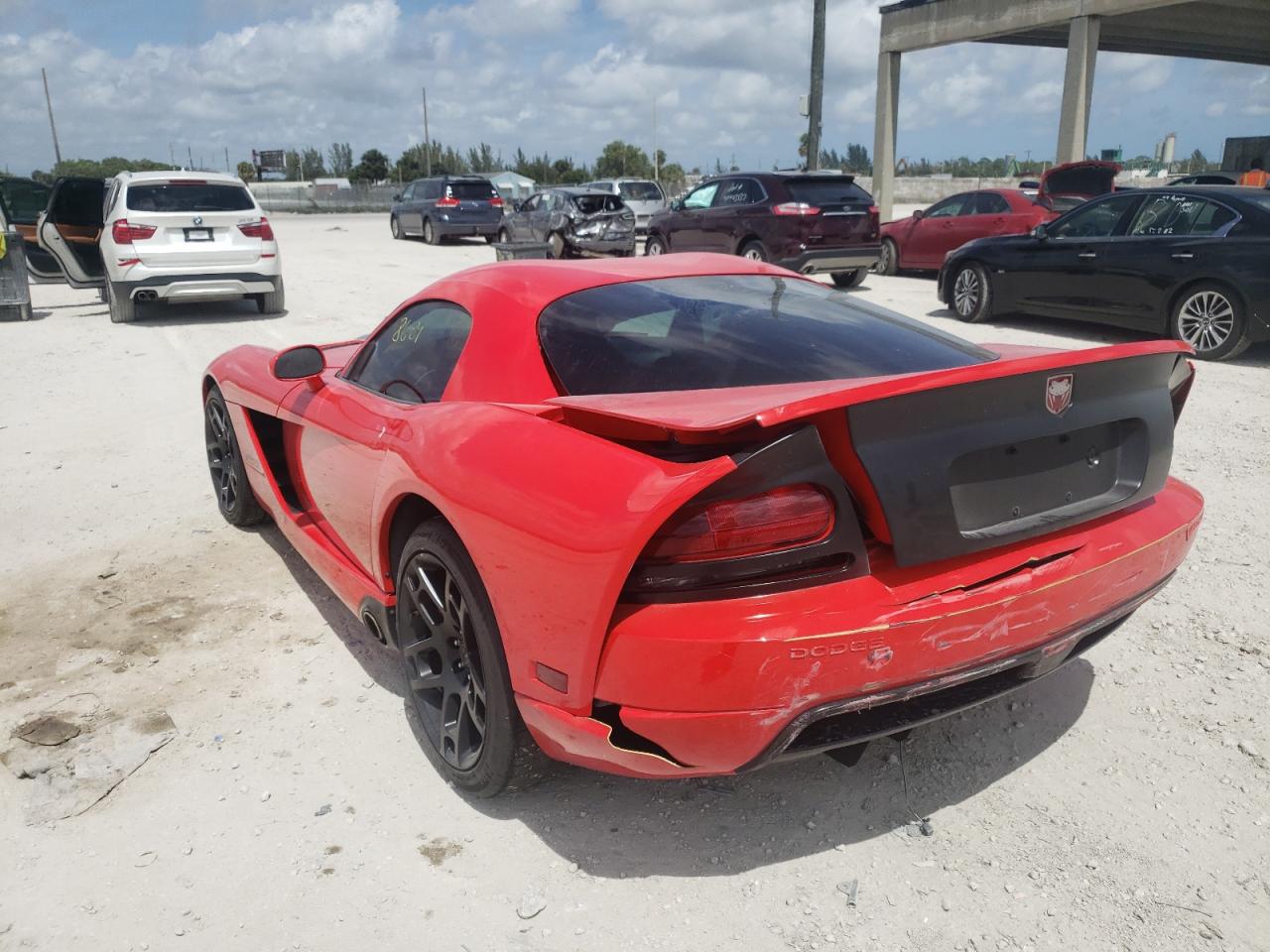 Photo 3 from auction – 2008 DODGE VIPER SRT- with VIN 1B3JZ69Z08V200987