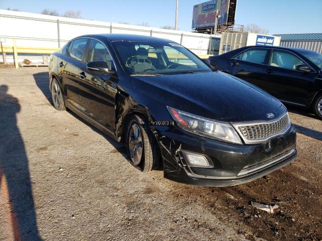 KIA OPTIMA HYB 2015 with VIN KNAGM4AD1F5080543 - Photo from auction