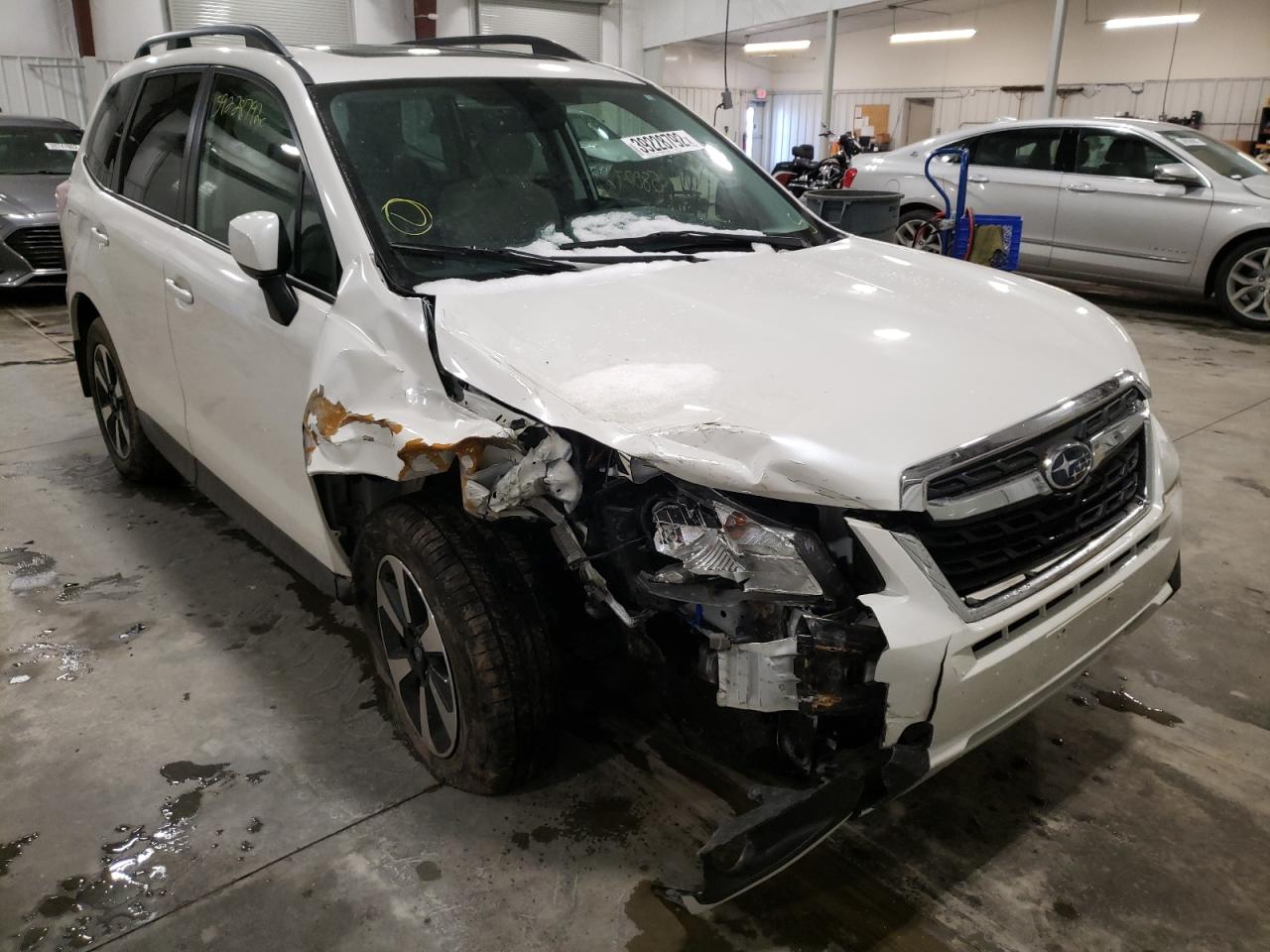 SUBARU FORESTER 2 2018 with VIN JF2SJADC6JH593223 - Photo from auction