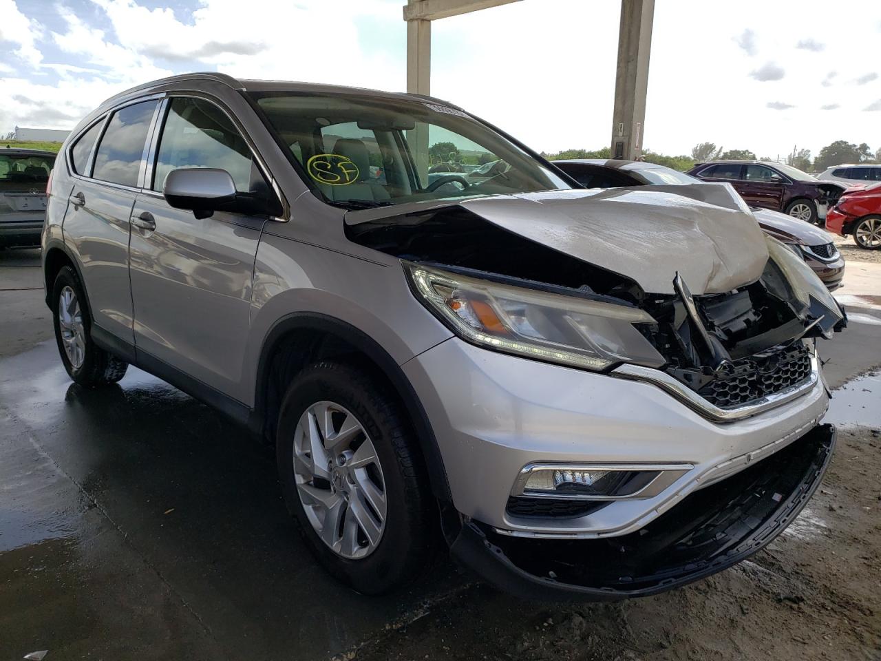 HONDA CR-V EXL 2016 with VIN 2HKRM3H7XGH508794 - Photo from auction