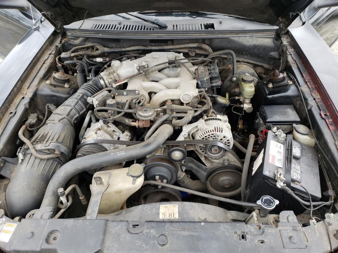 Photo 7 from auction – 2000 FORD MUSTANG with VIN 1FAFP4043YF252033