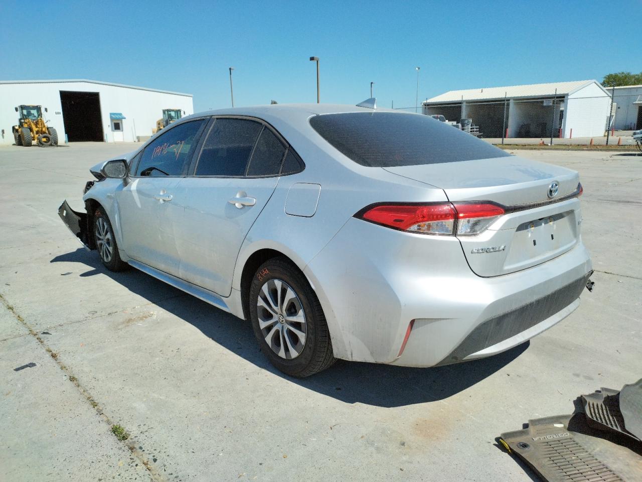 Photo 3 from auction – 2021 TOYOTA COROLLA LE with VIN JTDEAMDE1MJ001478