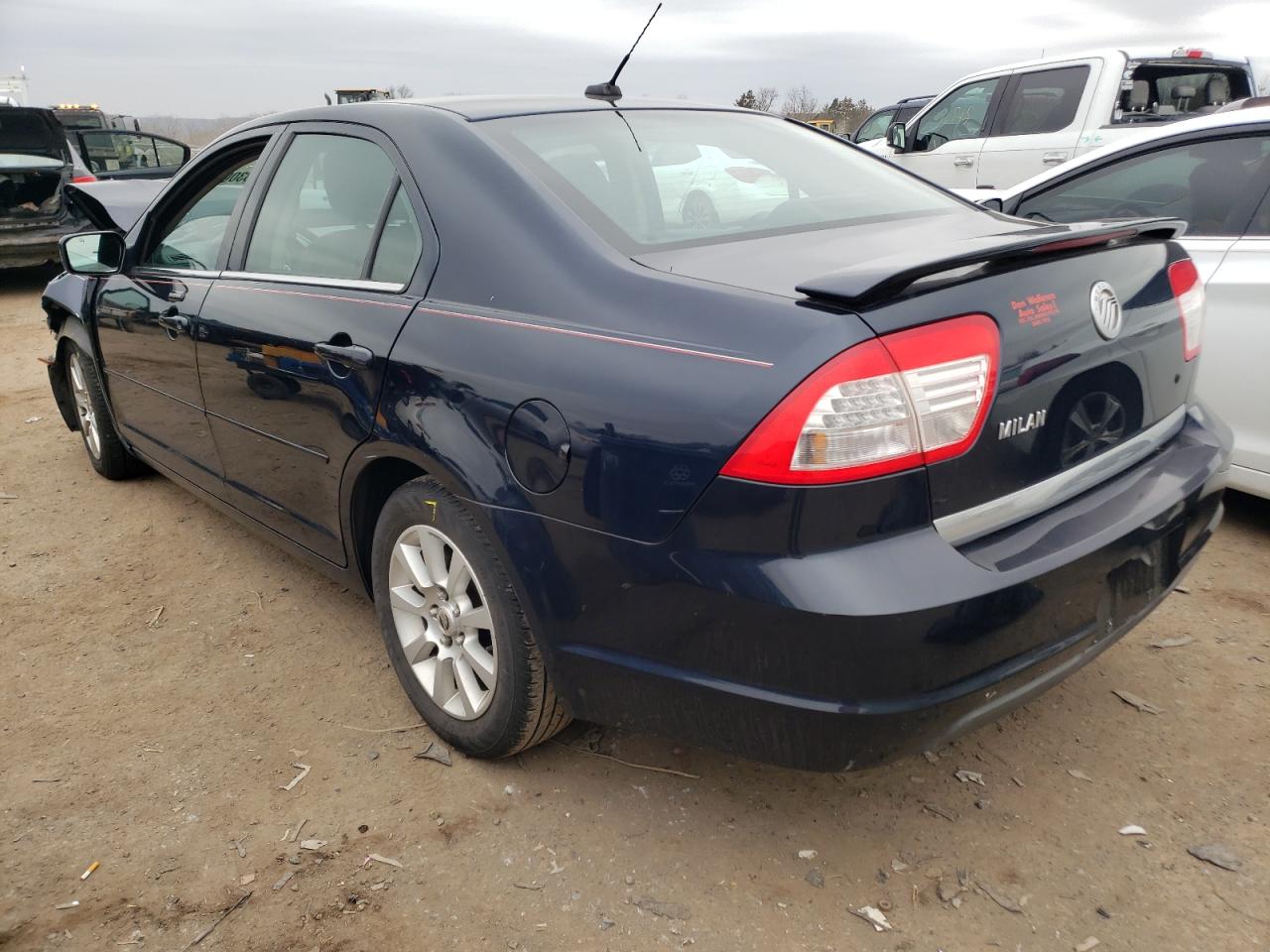 Photo 3 from auction – 2009 MERCURY MILAN with VIN 3MEHM07Z59R623069
