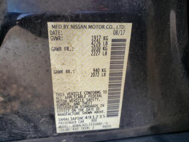 Photo 10 from auction – 2017 NISSAN ALTIMA 2.5 with VIN 1N4AL3AP1HC491235