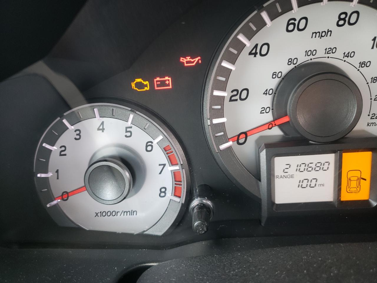 Photo 8 from auction – 2014 HONDA PILOT LX with VIN 5FNYF3H25EB012047