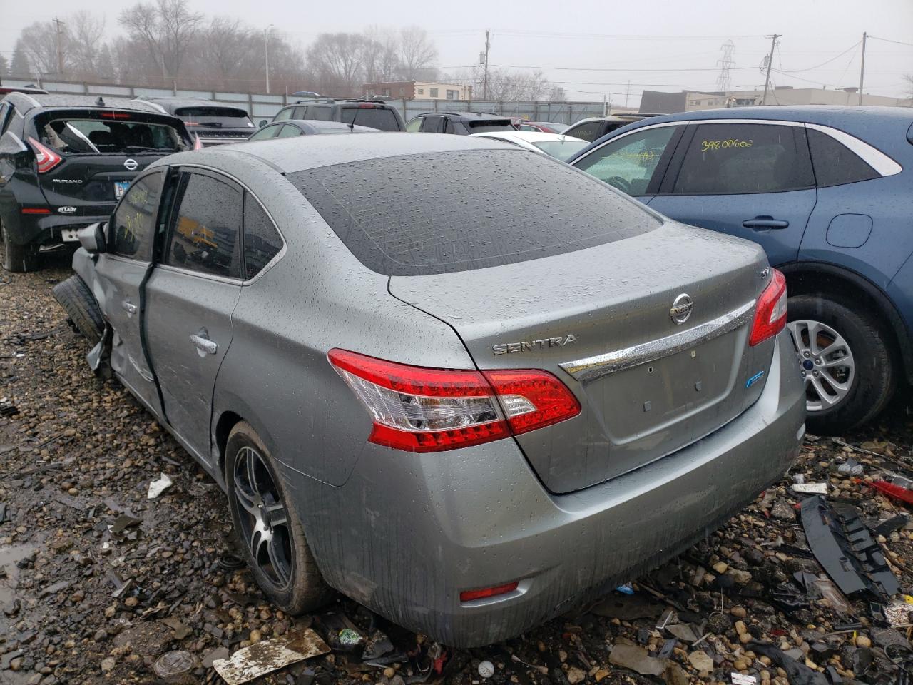 Photo 3 from auction – 2014 NISSAN SENTRA S with VIN 3N1AB7AP4EY340223